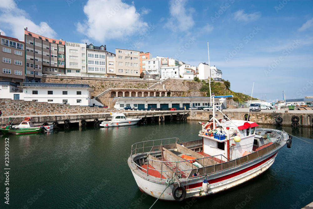 Puerto de Malpica, La Coruña, Galicia, Spain