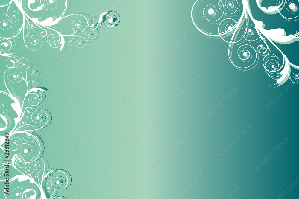 fond turquoise