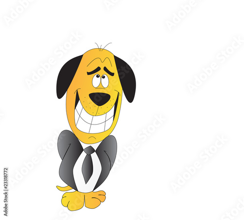 Smiling dog