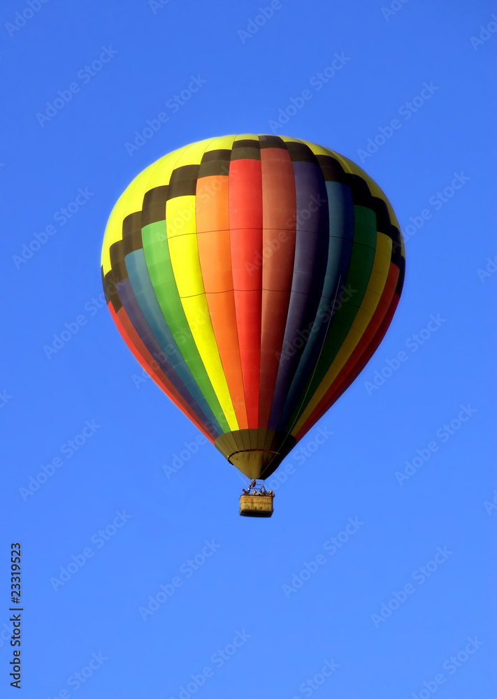 Naklejka premium Colorful Hot Air Balloon