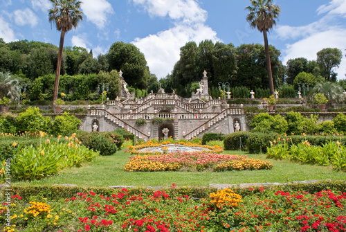 Quadro su tela Giardino Garzoni