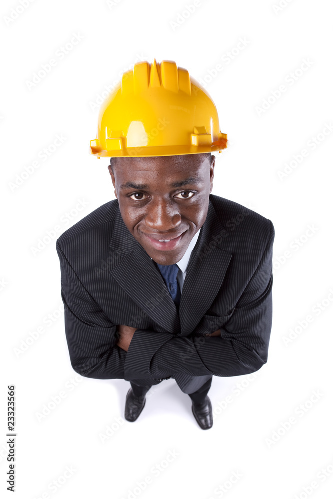 African engineer businessman African engineer businessman