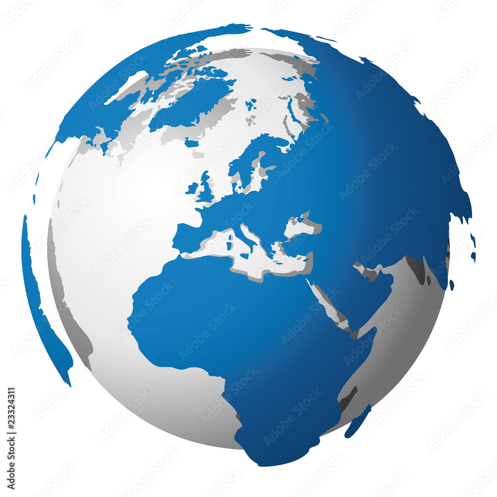Madurar Cíclope Mayor globo terrestre vector de Stock | Adobe Stock