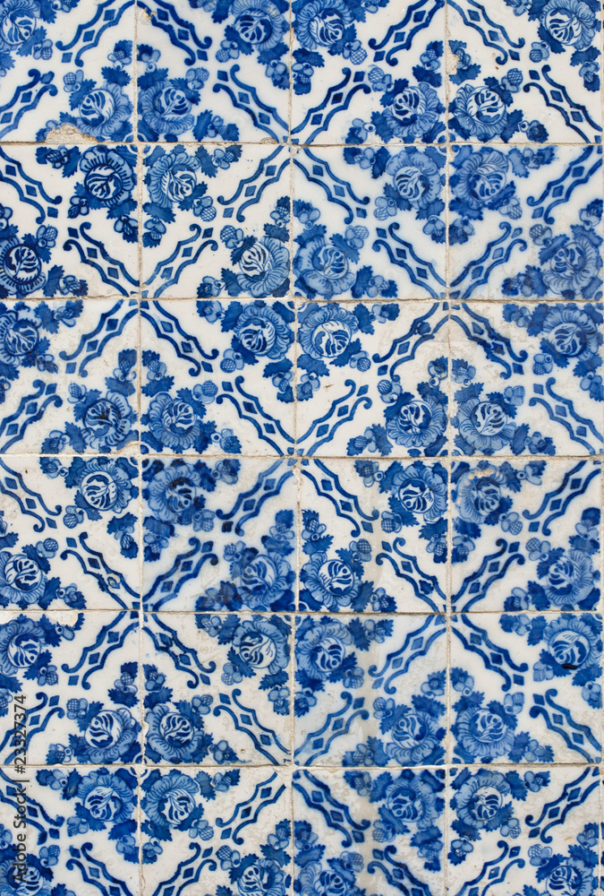 Portuguese glazed tiles 177