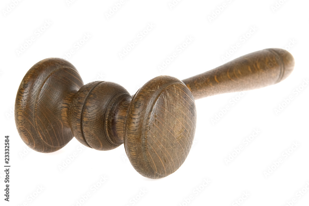a wooden gavel a wooden gavel
