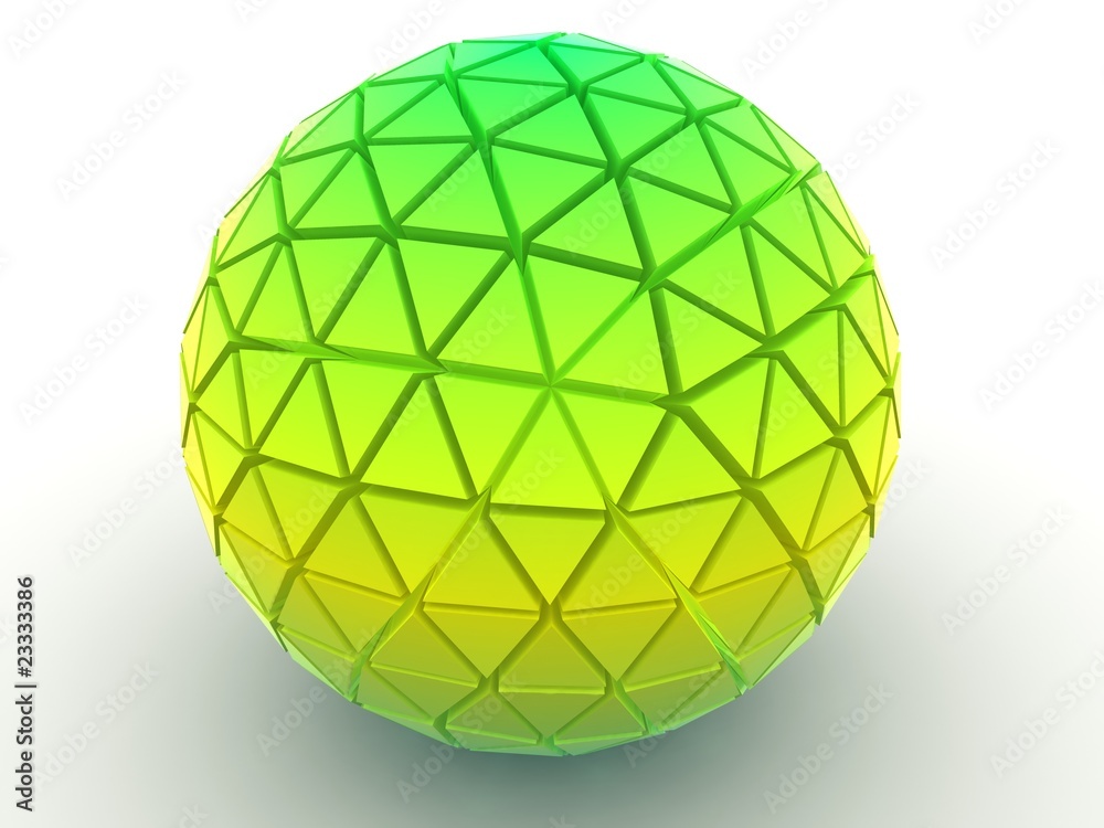 three-dimensional sphere. 3d three-dimensional sphere. 3d