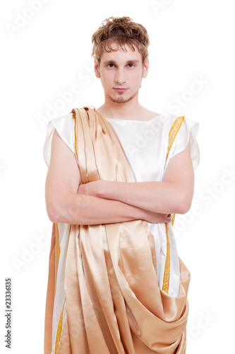 Obraz na płótnie handsome man greek styled