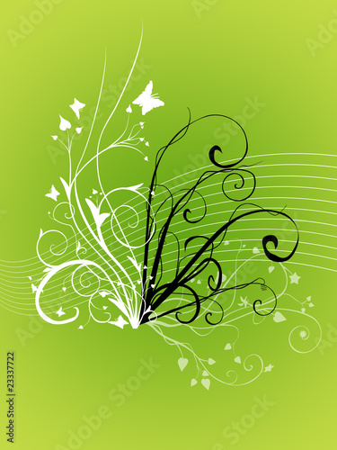 Abstract flower background