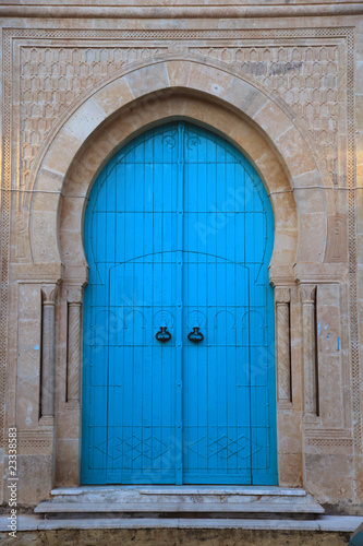 tunisian door © Xavier MARCHANT