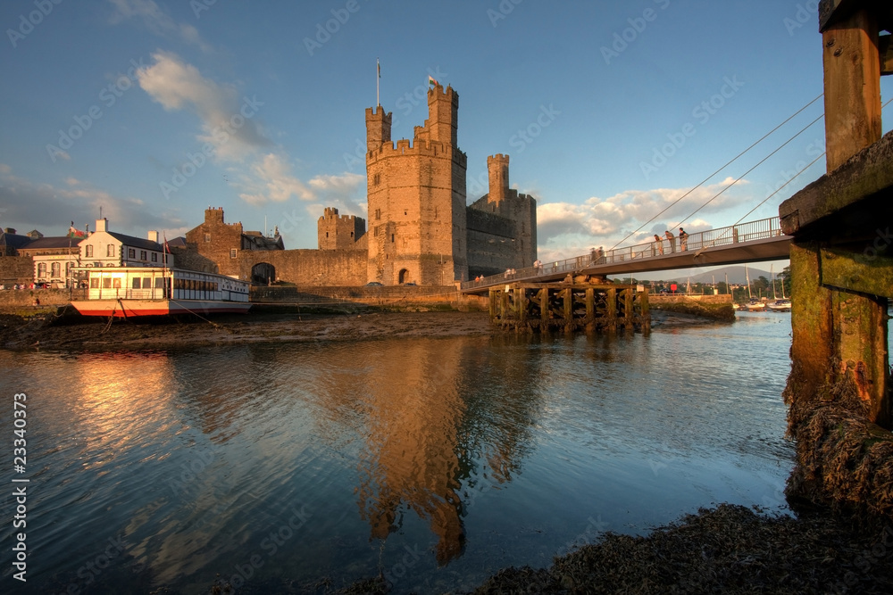 Fototapeta premium Caernarfon,castle