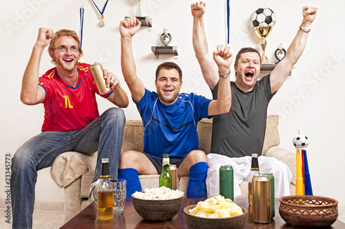 football fans photo