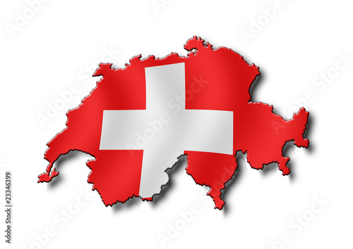 Cartina Svizzera