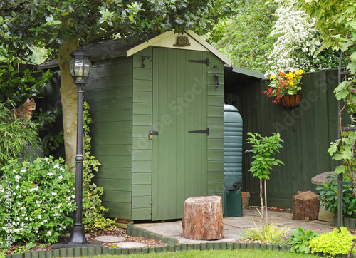 An English Back garden