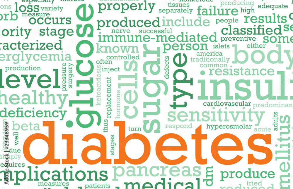 Fototapeta premium Diabetes