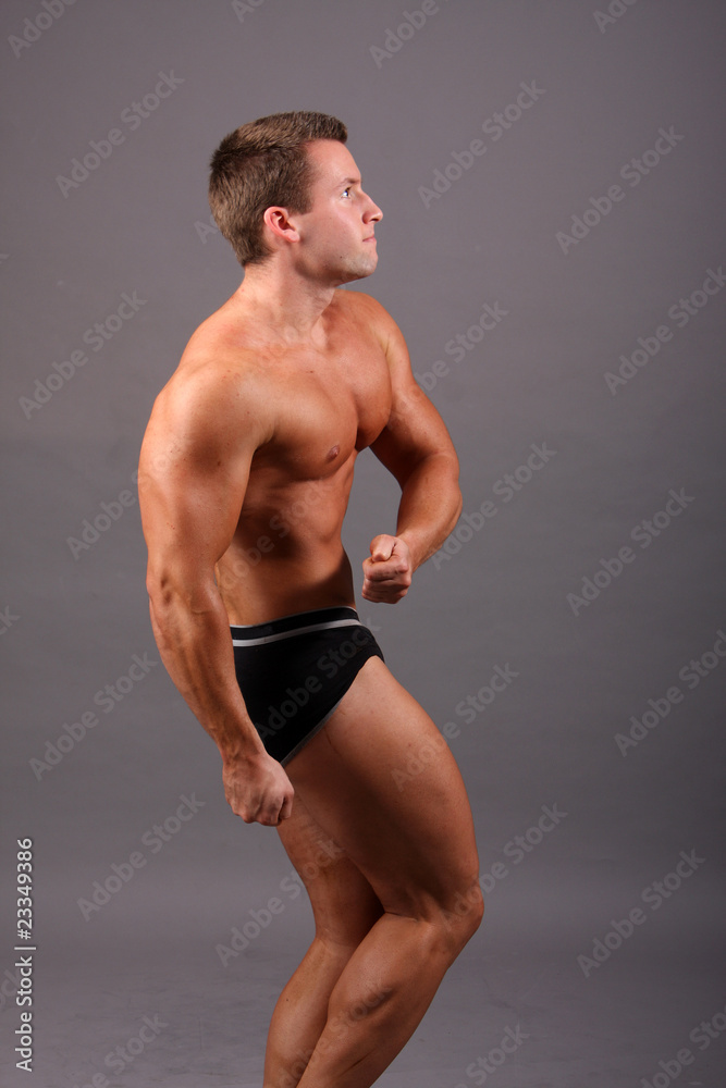 Fototapeta premium young bodybuilder