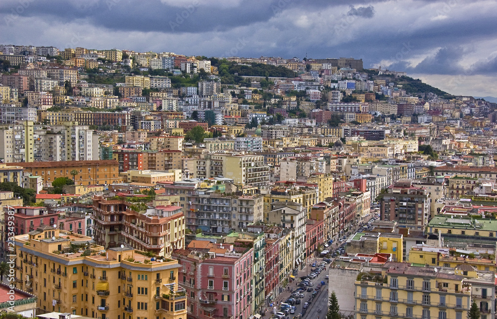 panorama of Naples