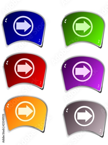 colored buttons