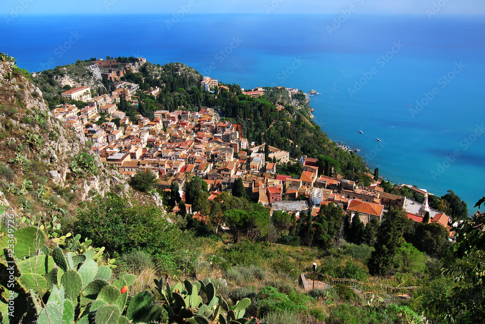Taormina panorama, Sicily