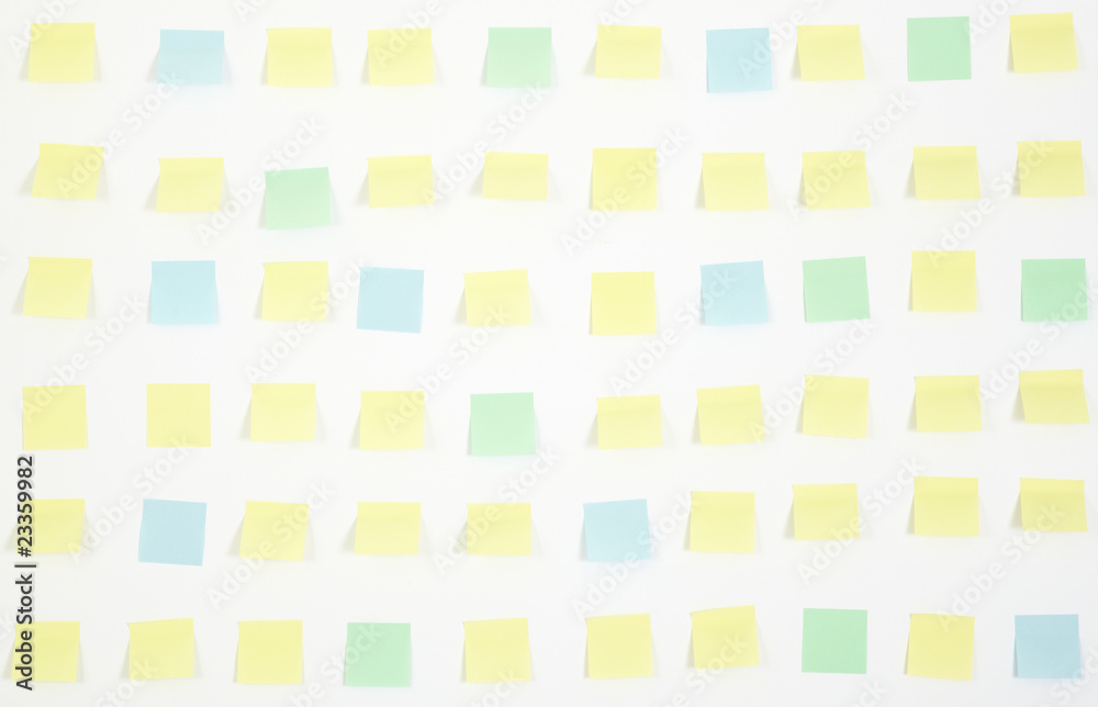 note papers on office wall business note papers on office wall business