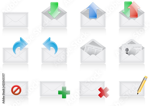 Mail icons