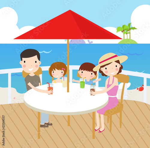 picnic and leisures in family