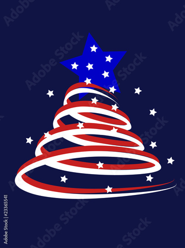 American chrismas tree