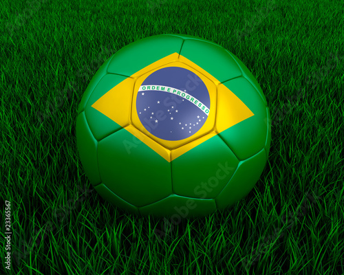 Brasilian soccer ball