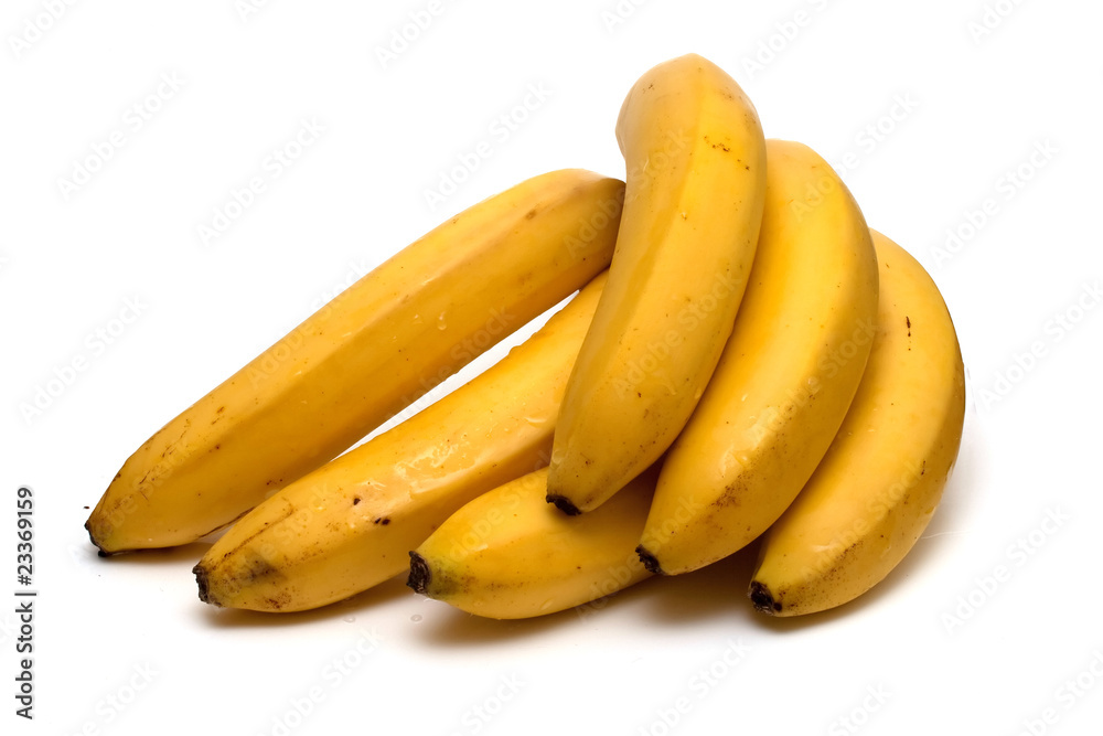 heap of ripe bananas