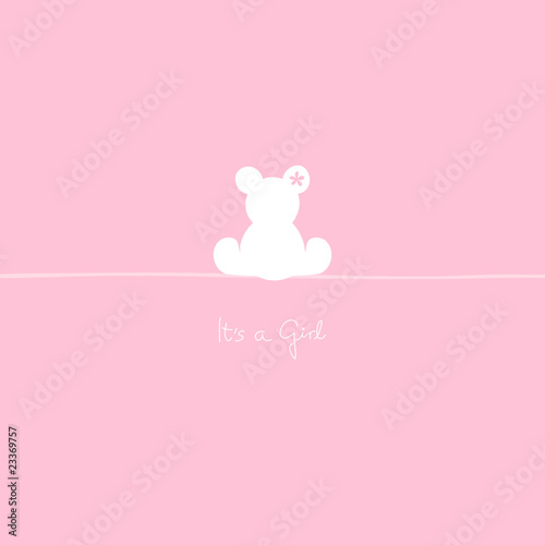 Teddy with Flower Girl