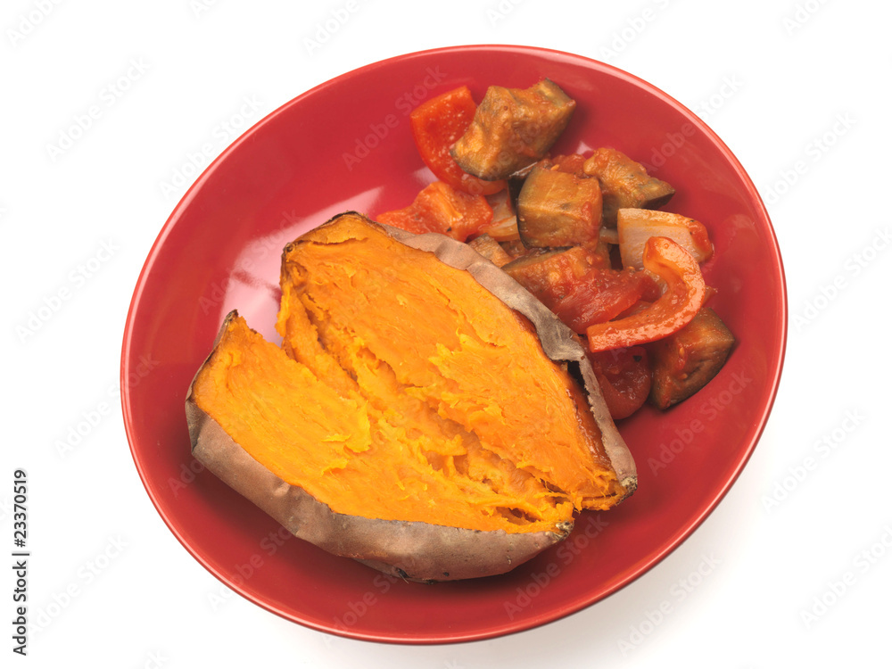 Ratatouille with Sweet Potato