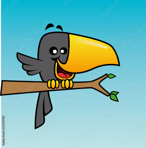 corbeau heureux