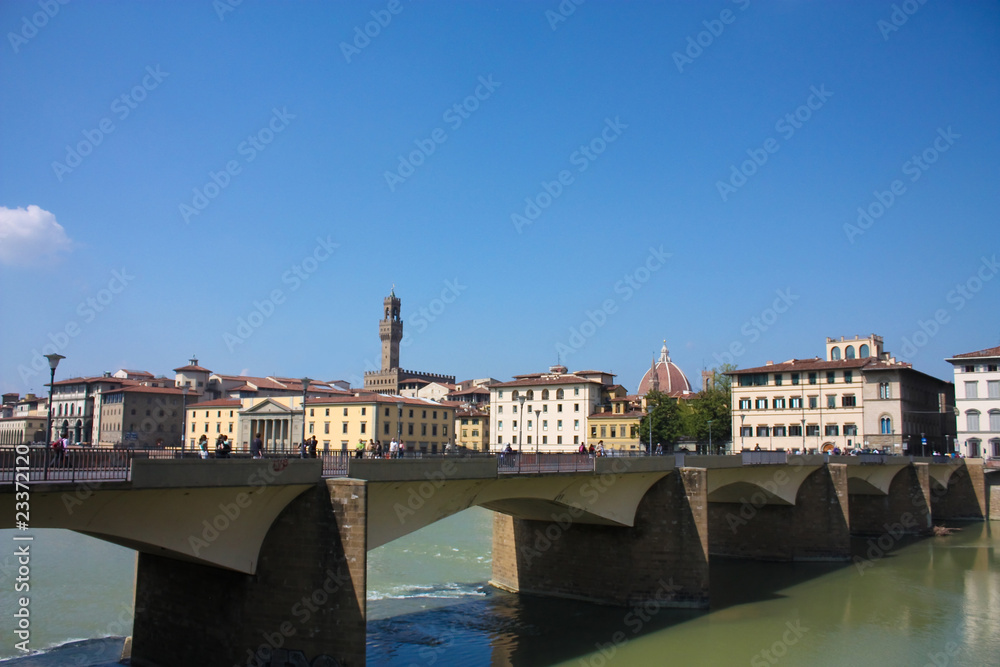 Bridge over the River Arno, Florence.