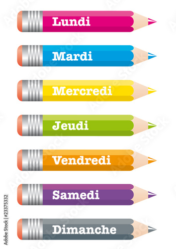 Crayons Semaine photo