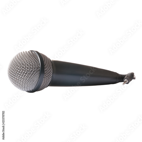 microphone isolated on white background