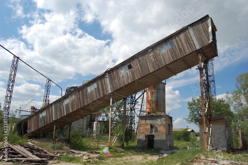 Lost city.Near Chernobyl area