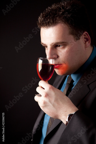 wine smelling