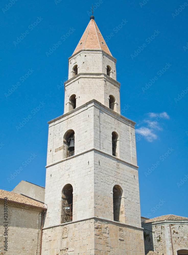 Belltower St. Andrew Cathedral. Venosa. Basilicata.