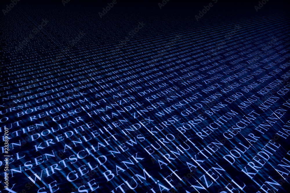 Begriffe der Finanzwelt als Ebene Begriffe der Finanzwelt als Ebene
