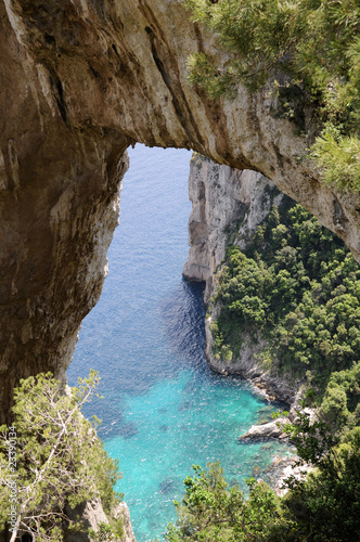 Natural Arch in Capri (Italy)