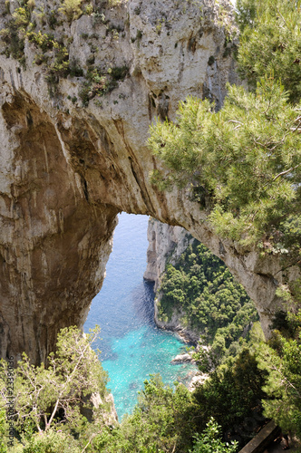 Natural Arch in Capri (Italy)