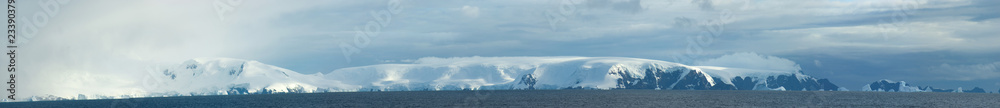 Antarctic ice island