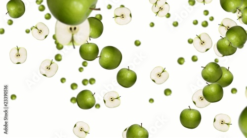 Apple falling