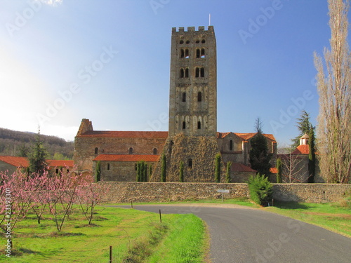 Abbaye Saint Michel de Cuxa ; Canigou ; Pyrénées Orientales