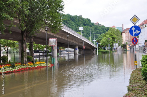 Hochwasser - Passau, Donau im Juni 2010 photo