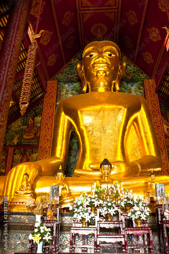 golden principle  buddha image