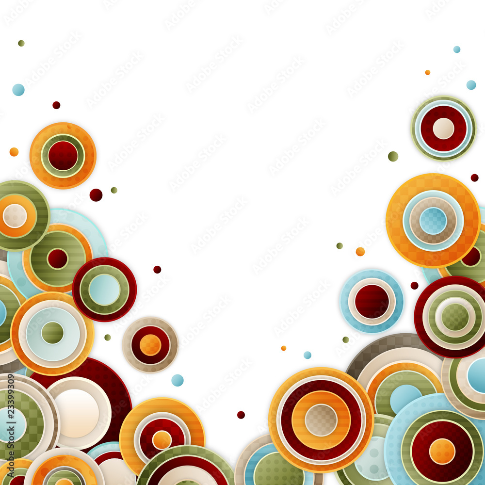 Fototapeta premium circles