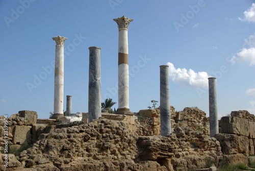 Colonnes romaines, Libye