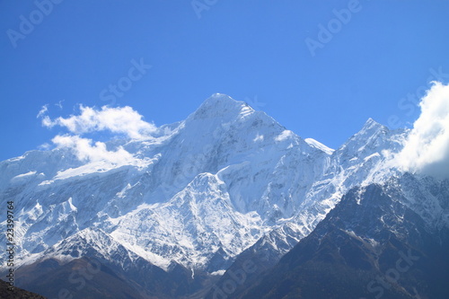 ネパールのニルギリ山