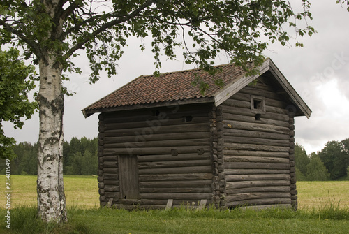 Old farmer's wooden house Gamle Hvam. Norway. © S-Christina