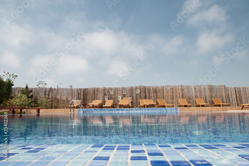 swimming pool - lifestyle concept